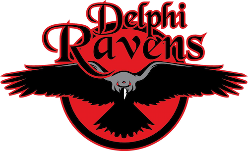 DELPHI RAVENS logo